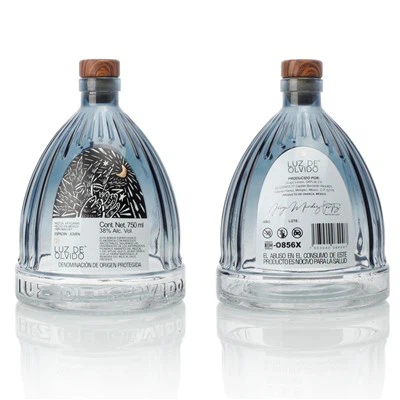 750 ml pielāgota izsmidzināma dekorēta tukša tekilas pudele